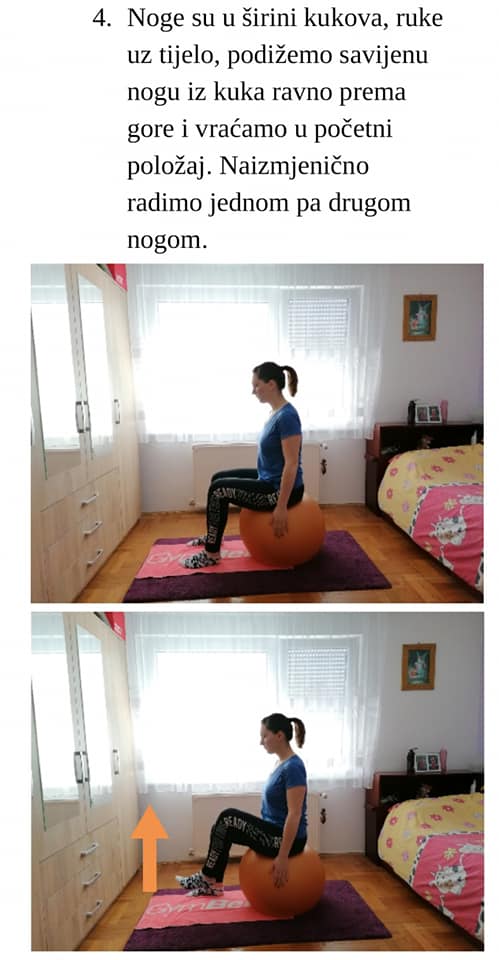 Vježba koordinacija 1 - korak 4