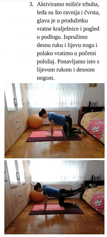 Vježba koordinacija 2 - korak 3