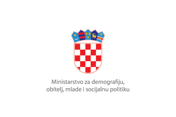 Ministarstvo za demografiju, obitelji, mlade i socijalnu politiku logotip